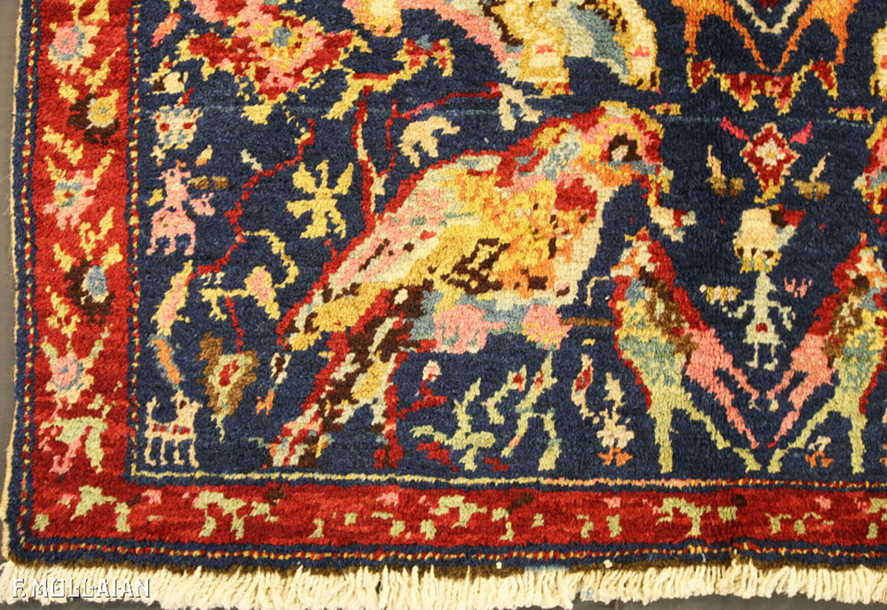 Tapis Caucasien Semi-Antique Karabakh (Qarabağ) n°:41252375